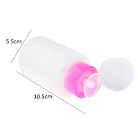 Mini-distributeurs professionnels de 180 ml en plastique japonais pour vernis à ongles, flacons vides pour maquillage et soins des ongles