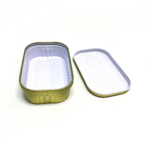 Caja Ovalada de Hojalata Vacía, Caja Misteriosa, Miniaturas de Comida de Dibujos Animados, Juguetes, Lata de Almacenamiento - Product Image 3