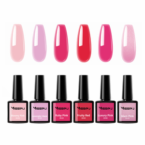 Msj פלדה מפואר ידידותי לסביבה אמנות bibab צבע סט עם נייר טופס הרחבה לק ג 'ל לק ערכת עבור סלון & שימוש diy - Product Image 4