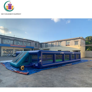 Customized Commercial PVC Outdoor Soccer <strong>Field</strong> <strong>Inflatable</strong> <strong>Football</strong> <strong>Field</strong> with <strong>Soap</strong> <strong>Football</strong> Pitch for Sports Games - Product Image 2