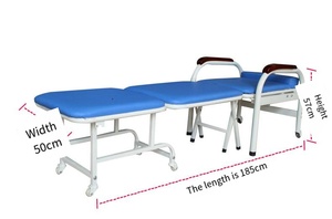 <span class=keywords><strong>China</strong></span> Manufac turing Chair 200kg Wartes tuhl Klappbares Schlaf bett Begleit stuhl für Krankenhaus - Product Image 3