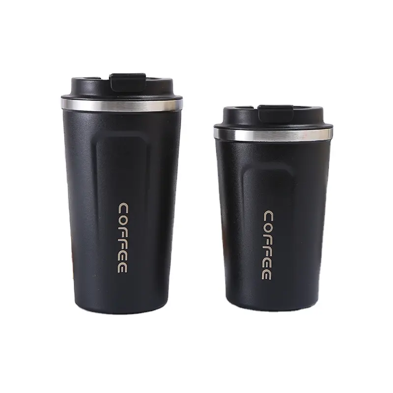 Factory Large Travel Tumbler Clear Slide Lid Cold In Glass Leak Proof Insulated Coffee Mug With Handle