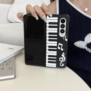 <span class=keywords><strong>Coque</strong></span> de protection rigide 3D avec touches de piano et notes musicales pour <span class=keywords><strong>Samsung</strong></span> Galaxy Z Fold 7 6 5 <span class=keywords><strong>4</strong></span> 3 et Z <span class=keywords><strong>Flip</strong></span> 7 6 5 <span class=keywords><strong>4</strong></span> 3 - Product Image 3
