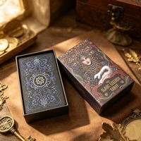 Tarjetas de Tarot y Oráculo al por Mayor de Fábrica OEM, Tarjetas de Tarot Personalizadas de Alta Calidad con Múltiples Acabados Premium, Tarjetas de Juego Vibrantes