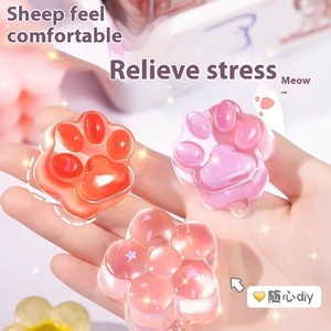 Plastic <b>DIY</b> <b>Kit</b> Home-made Cat Paw Stress Relief Squishy Toy Unisex 14+ Box Packed - Product Image 2