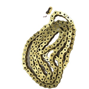 Catena di <span class=keywords><strong>moto</strong></span> di alta qualità durevole O-Ring oro <span class=keywords><strong>catene</strong></span> colorate 428-136 <span class=keywords><strong>per</strong></span> le trasmissioni - Product Image 4