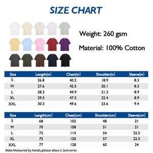 Camiseta en blanco de algodón para hombre Camiseta de cuello redondo de gran tamaño para impresión de logotipo de alta calidad personalizada - Product Image 4