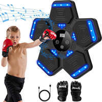 RS Home Smart Focus Agility Training Digital Boxing Adult Wall Target Smart Punching Music ABS Plastic Boxing Machine