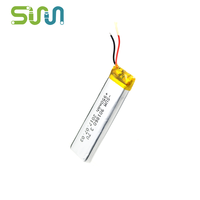 Batterie au lithium polymère SUM901860 3,7 V adaptée aux appareils de beauté, mini ventilateur 950 mAh