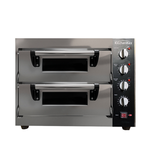 Electric 3 Deck 6-Tray Commercial Deck Oven <strong>Digital</strong> Control Adjustable Thermostat Stainless Steel Construction 1 Year Bakery - Product Image 2