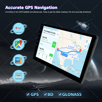 Pemutar DVD Stereo navigasi GPS mobil, sistem Multimedia hiburan Radio Video