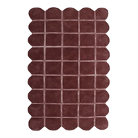 Tapis de salon moderne au design personnalisé, style vintage, fabriqué à la main, en laine tuftée, de luxe minimaliste haut de gamme