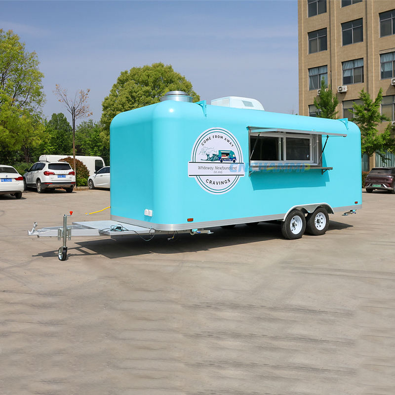 Van Draw Unit OEM Mobile Food Trailer Camper Van Style for Ice Cream Hamburger ...