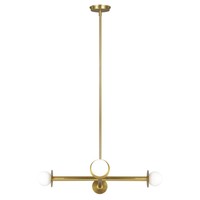 XZ American Modern Unique Design Luxury Home Villa Cocina Colgante Luz Decoración Candelabro dorado para sala de estar Comedor