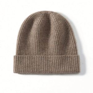 Bonnet en cachemire personnalisé de haute qualité avec logo, doux et classique, en laine tricotée pour l'hiver, idéal pour le cyclisme, les sports, les affaires, la pêche et les fêtes. - Product Image 4