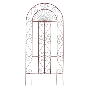 <span class=keywords><strong>Treillis</strong></span> d'oiseaux perchés, <span class=keywords><strong>treillis</strong></span> de jardin en métal de 72 pouces de hauteur, aide à l'escalade <span class=keywords><strong>pour</strong></span> plantes, 120x40 cm, motif de vigne, noir - Product Image 6