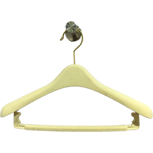 YT Wholesale Custom Color Cute <strong>Mini</strong> Plastic Kids Clothes <strong>Hangers</strong> Baby Top <strong>Hanger</strong> With Pants Bar for Shop Display - Product Image 1