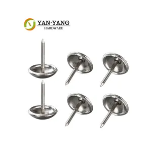 Yanyang Round Head Iron Decorative Upholstery Sofa Nails Staples Decorative Nails For Furniture Hardware Chair Nails