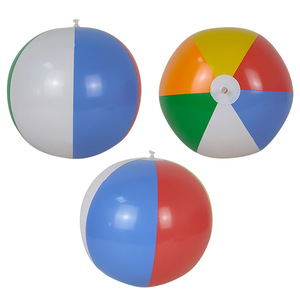 Ballon <span class=keywords><strong>de</strong></span> plage gonflable coloré en PVC écologique avec logo personnalisé <span class=keywords><strong>Jeux</strong></span> aquatiques d'été Produits sportifs promotionnels pour enfants et adultes - Product Image 6