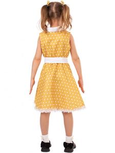 Disfraz Infantil de Fiesta 2026 BX, Vestido de Lunares <span class=keywords><strong>para</strong></span> Niñas, Disfraz de Carnaval, Halloween, Cosplay - Product Image 4