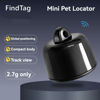 Porte-clés de haute qualité Mini traceur d'animaux de compagnie avec technologie Bluetooth et système de suivi de la localisation des oiseaux Localisateur d'animaux de compagnie