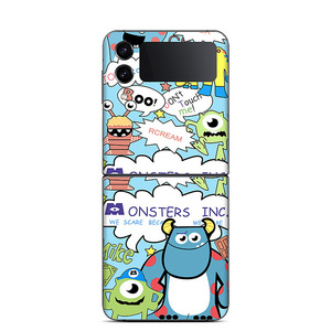 Pegatina trasera que cambia de color para Samsung Z Flip4 Flip3, material PET para teléfono móvil - Product Image 2