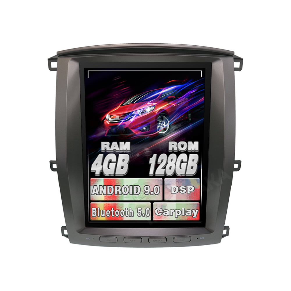 DSP 4G для Toyota Land Cruiser 100 автомобильный мультимедийный плеер радио GPS Android навигация LC100 для Lexus LX470 Авторадио DVD 2 din