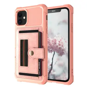 Nhà sản xuất nhà máy Giá điện thoại Wallet Bag PU trường hợp Đối với Samsung S24