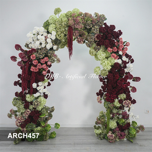 DKB Artificial Silk <b>Flowers</b> Factory Wholesale High Quality Wedding Customizable <b>Flower</b> Arch Eco-Friendly Durable Wedding Decor - Product Image 3