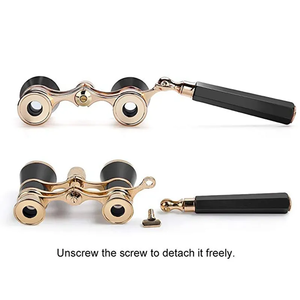 Antiguo Vintage superventas lujo <span class=keywords><strong>damas</strong></span> regalo óptica Bk7 <span class=keywords><strong>teatro</strong></span> plegable 3X25 0pera gafas con asa - Product Image 6