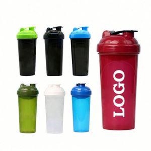 Botellas Mezcladoras de Proteínas para Gimnasio, de Plástico, 700 ml, Libres de BPA, con Logotipo Personalizado, Resistentes al Agua, Color Personalizado, Estilo Americano, Venta al Por Mayor - Product Image 1