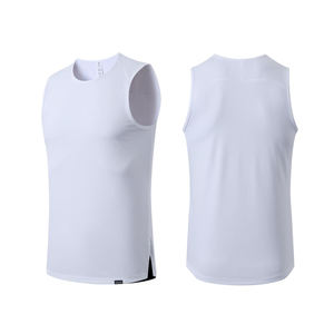 Moisture-Wicking Performance Undershirt Compression Shirt For Men Tank Tops - Product Image 3
