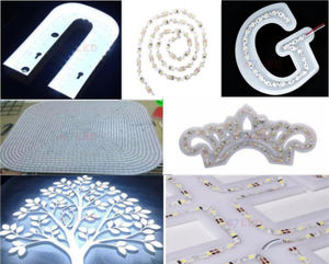 Tira de luz Led de 12V certificada Ce Rohs para iluminación de letrero, tira Led direccionable, forma de 2835 S - Product Image 6