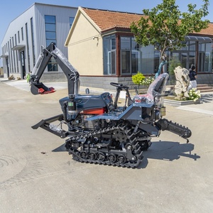 Mini Tractor Agrícola Compacto de 35HP con Tracción en las 4 Ruedas, Motor para Granjas Familiares, Multifuncional a Pequeña Escala - Product Image 1