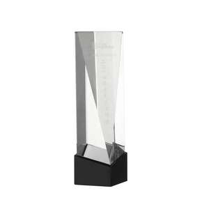 جوائز Adl بالجملة مخصصة كلاسيكية كريستال واضحة مع قاعدة سوداء لجوائز الأحداث الرياضية - Product Image 6