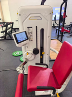 Máquina de Gimnasio Inteligente SHQC 2 en 1 para Extensión y Flexión de Piernas, con Resistencia Motorizada, Pantalla Táctil, para Gimnasio Comercial, Fabricante OEM