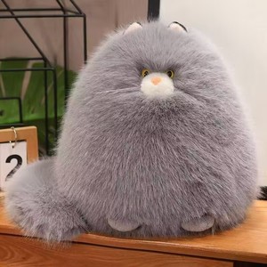 Coussins en peluche chat persan à longue queue, animaux en peluche moelleux, peluches chat douces, jouets en peluche mignons pour enfants, compagnons quotidiens, cadeaux - Product Image 5
