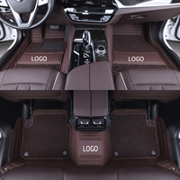 Tapis de voiture horizontal en cuir de luxe à motif 3D, haute précision, très élastique, facile à nettoyer, éponge de 10 mm d'épaisseur, collection 2026, vente chaude
