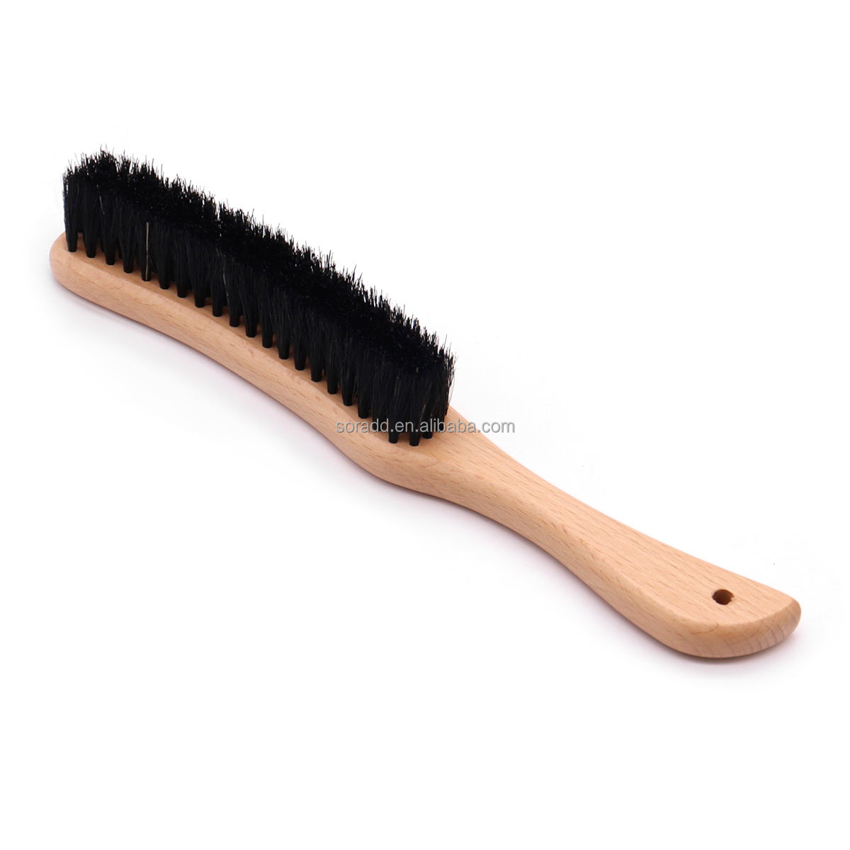 Black Boar Bristle Brush