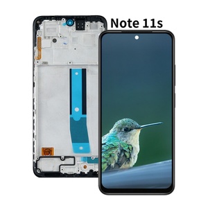 Écrans OLED avec cadre pour smartphone, écrans LCD pour Xiaomi Redmi Note 11s, écran tactile AMOLED pour Redmi Note 11, Note 11 4G 5G LCD - Product Image 1