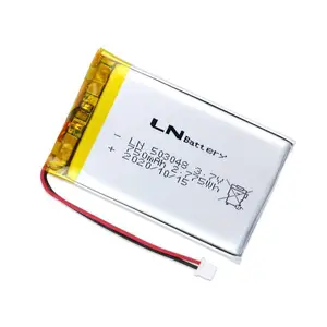 Batería de litio de polímero certificada PSE 503048 3,7 V 800mAh batería de litio de registrador de vehículo nuevo