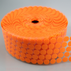 Bán buôn dính Nylon móc và vòng lặp dots lớn-cuộn gói độ nhớt mạnh mẽ cho văn phòng trường lớp học DIY Thủ công mỹ nghệ yên tĩnh cuốn sách - Product Image 1
