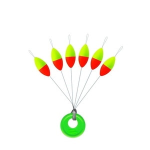 Batin Fishing Zweifarbiger Leuchtender Siebenstern-Plastik-Winkelförmiger Schwimmender Großpack-Fischflöter Auffälliger Ultraheller Nachtangel-Flöter - Product Image 4