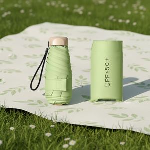 ร่มพับขนาดเล็กน่ารัก 5 ตอน พกพาสะดวก พร้อมโลโก้ - Product Image 1
