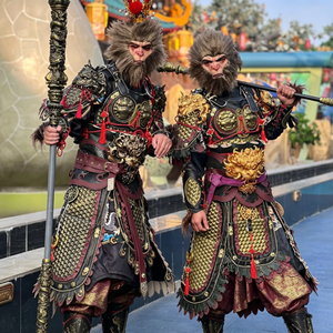 Armure COS Black Myth: Wukong, motif montagne, en métal, réellement portable, pour hommes, style hardcore - Product Image 2