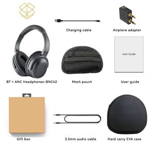 Casque sans fil Qualcomm Bluetooth 5.<span class=keywords><strong>2</strong></span> <span class=keywords><strong>ANC</strong></span> pour Smart TV, casque supra-auriculaire à faible latence, stéréo Hi-Fi pour home cinéma - Product Image 6