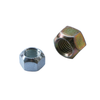 Écrou de blocage tout métal en acier au carbone zingué M10 M12 M14 Grade 8 Grade 10, écrou à vis sans tête DIN980v, type à couple prévaluant