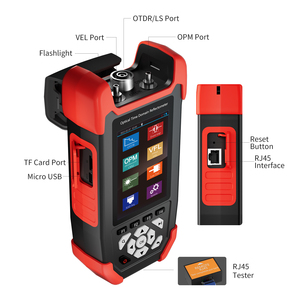NF-981 OTDR <strong>Optical</strong> <strong>Time</strong> <strong>Domain</strong> <strong>Reflectometer</strong> | 8-in-1 Multi-Functional <strong>Optical</strong> Fiber Tester with 1310/1550nm Dual Wavelength - Product Image 4