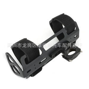 Soporte para vasos de gran capacidad para motocicleta, bicicleta eléctrica, con cierre de Velcro, soporte de montaje a prueba de caídas - Product Image 3