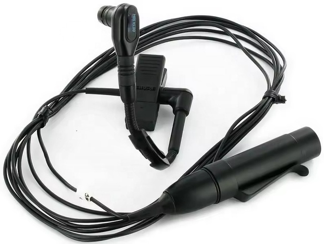 Professional BETA 98HC Wired Condenser Mic 3 Meter Cable Attached Preamp XLR Connection for Percussion Studio Recording